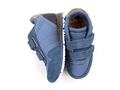 Woden Kids sneaker Nor vintage blue